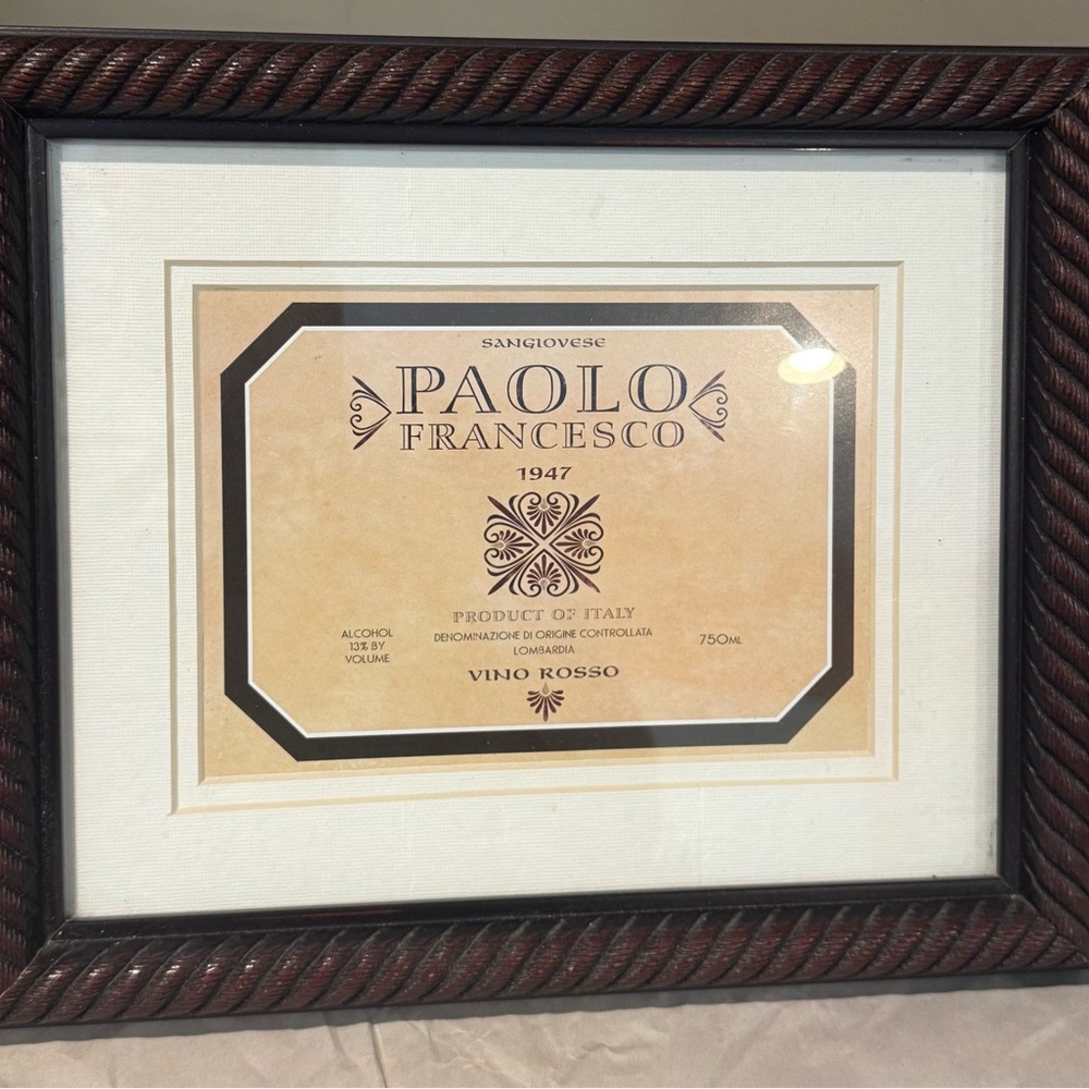Elegant Brown Rope-Design Picture Frame Set - Picture 3 of 6